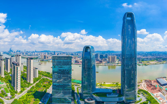 廣州琶洲城市風(fēng)光