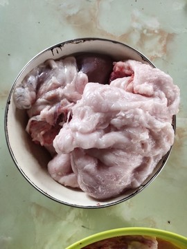 豬板油