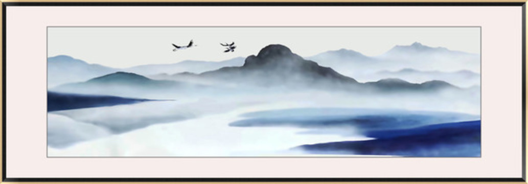 水墨山水畫(huà)