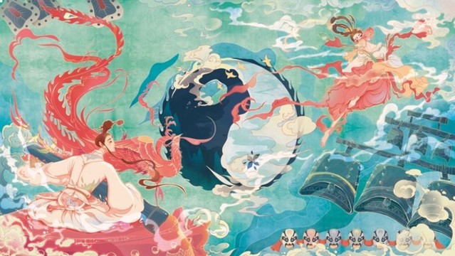 禮樂中國風(fēng)插畫