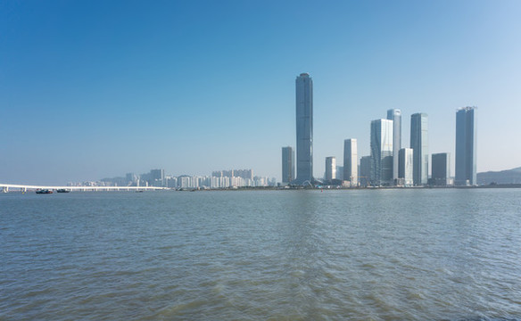 珠海橫琴金融島摩天大樓