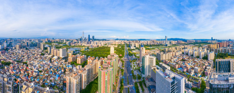 東莞城市風(fēng)光航拍