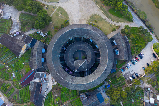福建龍巖永定土樓