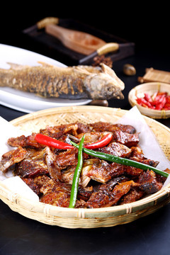 農(nóng)家風(fēng)干魚
