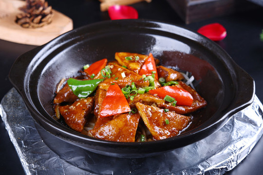 豆干煲