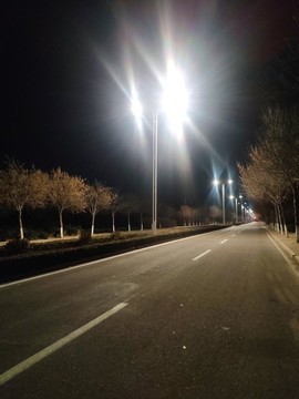 凌晨的街道