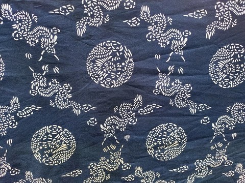 藍(lán)花布