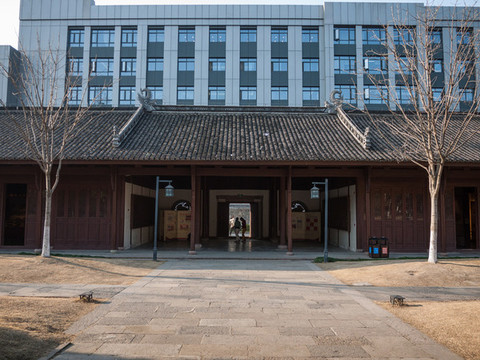 杭州彌陀寺山門內(nèi)側(cè)