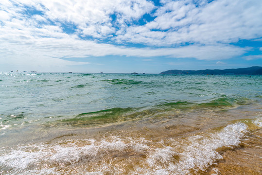 亞龍灣海平面風光
