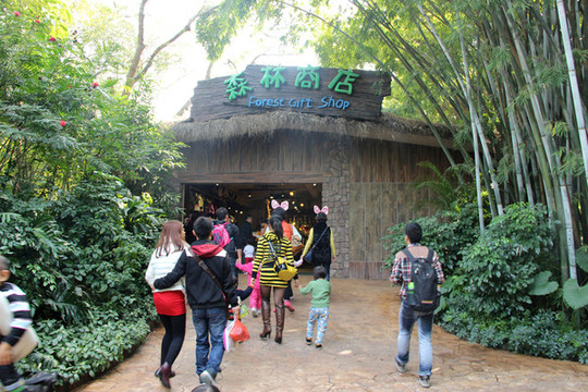 廣州長隆野生動物園森林商店