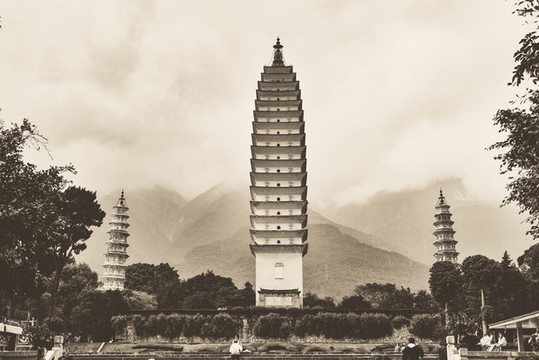 云南大理三塔
