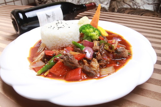 香辣牛肉燴飯