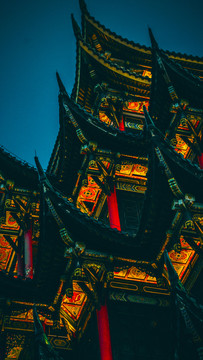 中國(guó)古建筑風(fēng)光鴻恩寺
