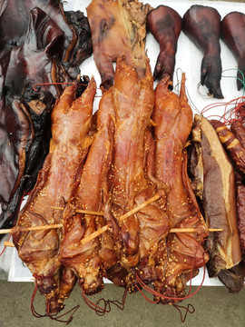 腌兔肉