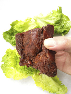 拍攝醬牛肉