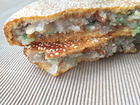 酥香脆芝麻餅