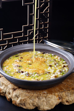 脆米泡飯
