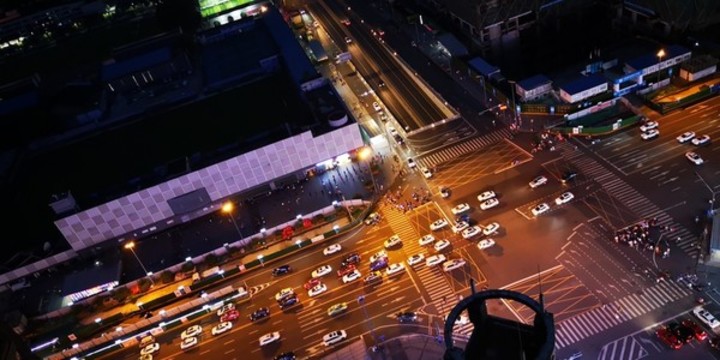 成都十字路口