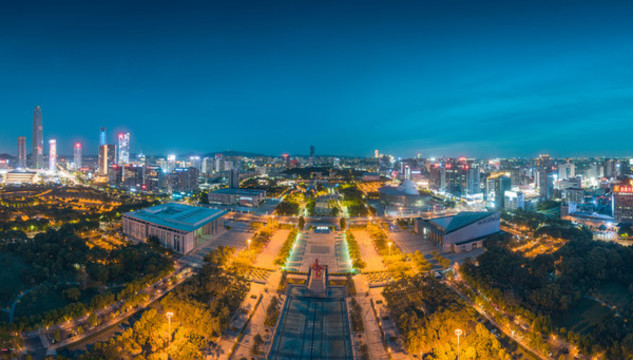 東莞中心廣場(chǎng)夜景
