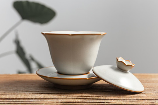 蓋碗茶杯