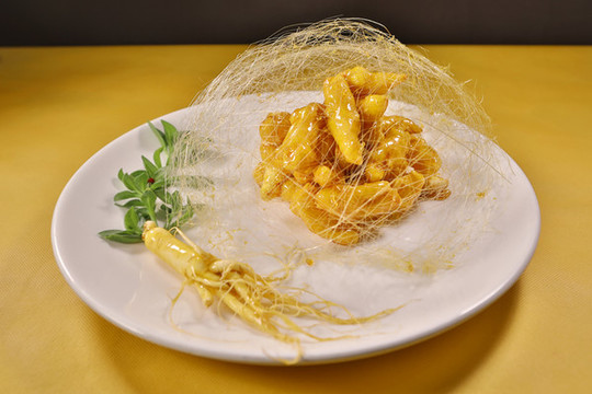 拔絲人參