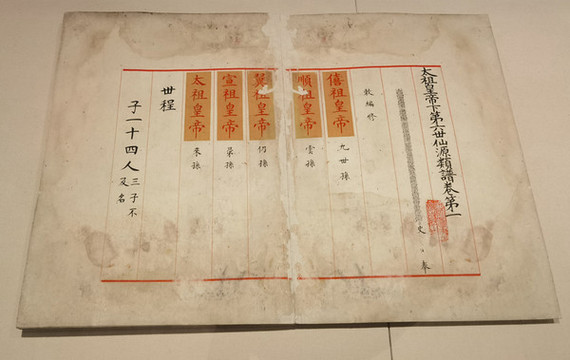 宗藩慶系錄