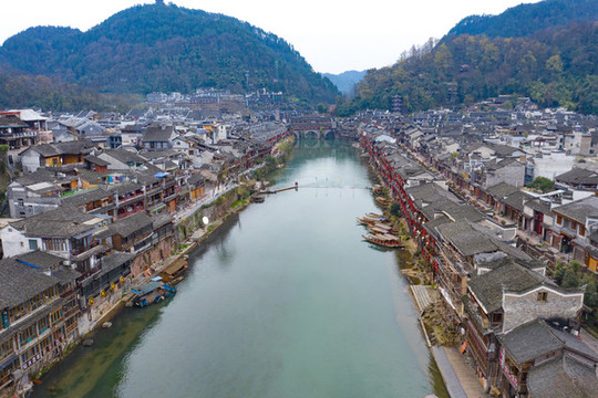 湖南鳳凰古城風(fēng)光