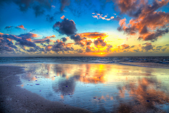 海灘美景
