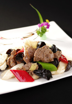 山藥炒牛肉