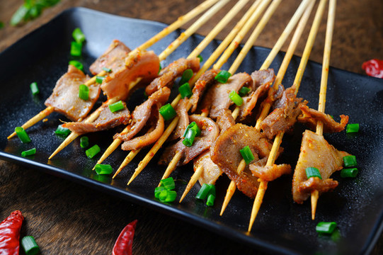 豬頭肉串