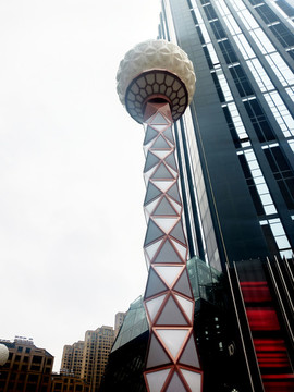 商業(yè)區(qū)街燈
