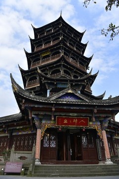 都江堰玉壘閣