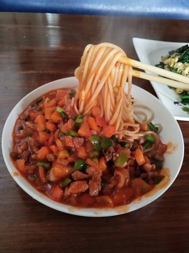 肉醬面