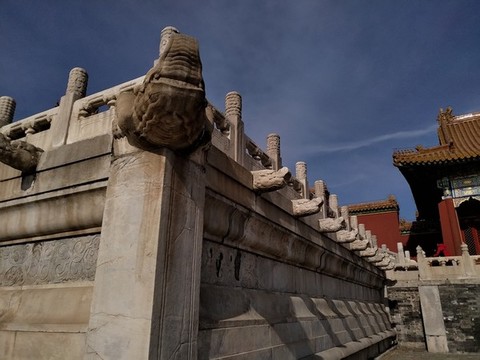 北京故宮龍頭