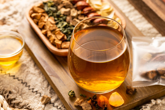 菊苣梔子茶