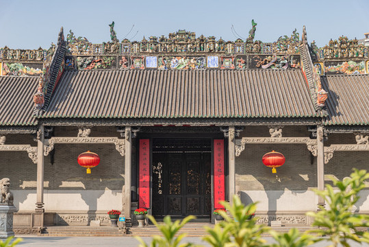 廣州陳家祠大門口