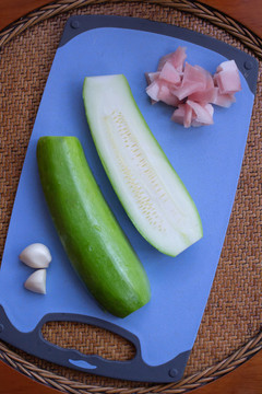 新鮮蔬菜角瓜