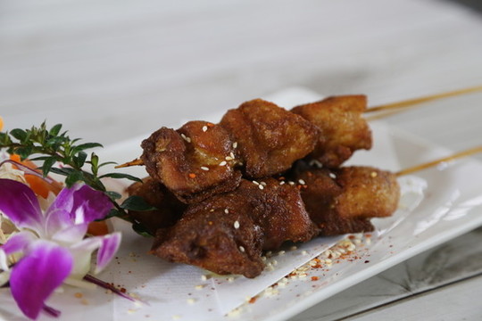咖喱雞肉串
