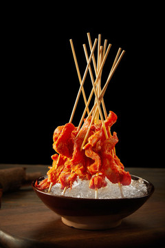 小郡肝串串香雞胗