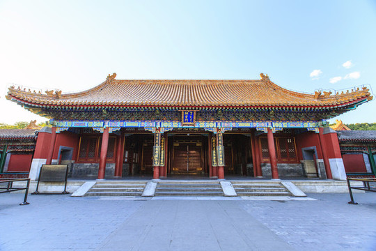 北京皇家園林頤和園排云門