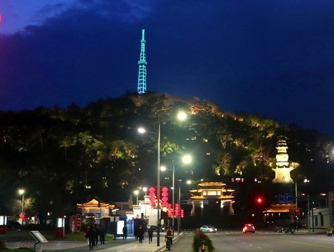 中山公園夜景