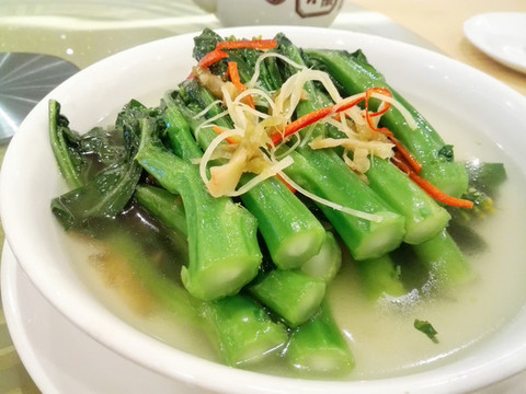 鹽水菜心