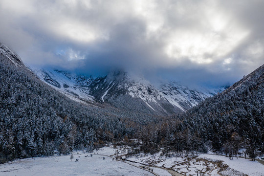 雪山高清攝影圖