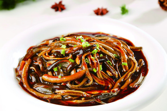 響油鱔絲