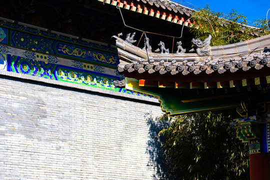 樓觀臺的古建筑
