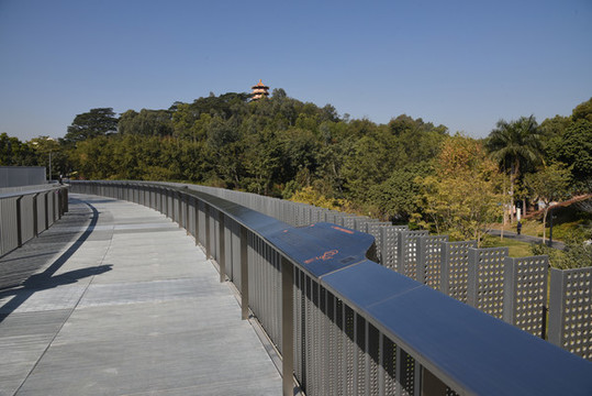 民法公園不銹鋼棧橋