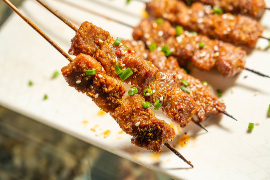 串烤牛肉