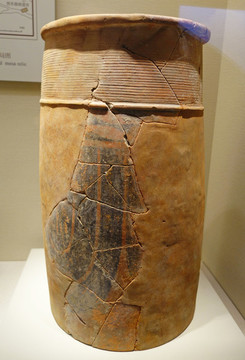 新石器時(shí)代彩陶筒形器