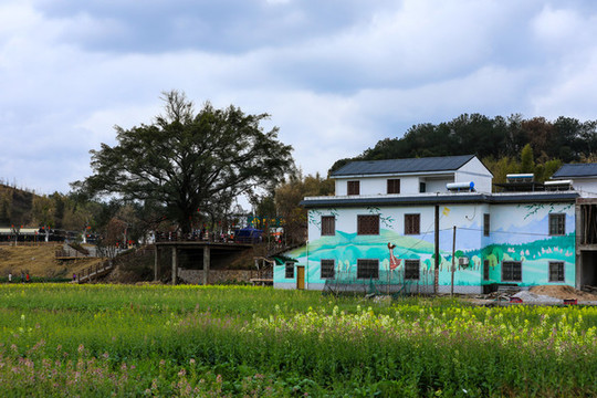 韶關珠璣鎮(zhèn)靈潭村風景