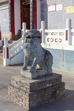 金臺(tái)觀石獅子